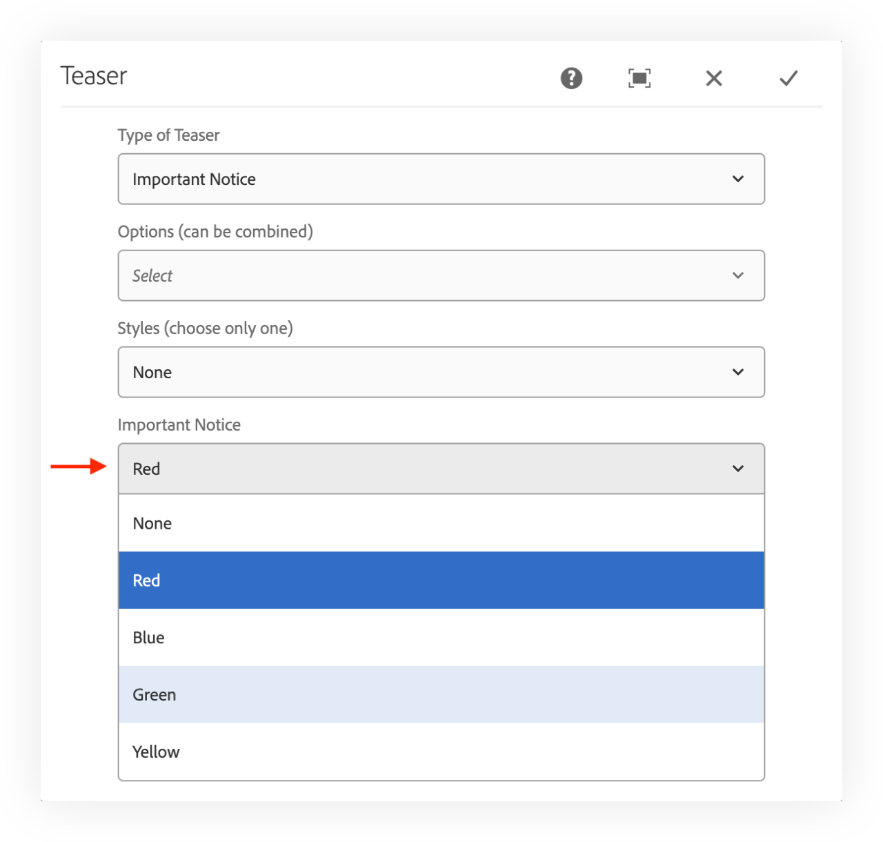 CQ:dialog Styles