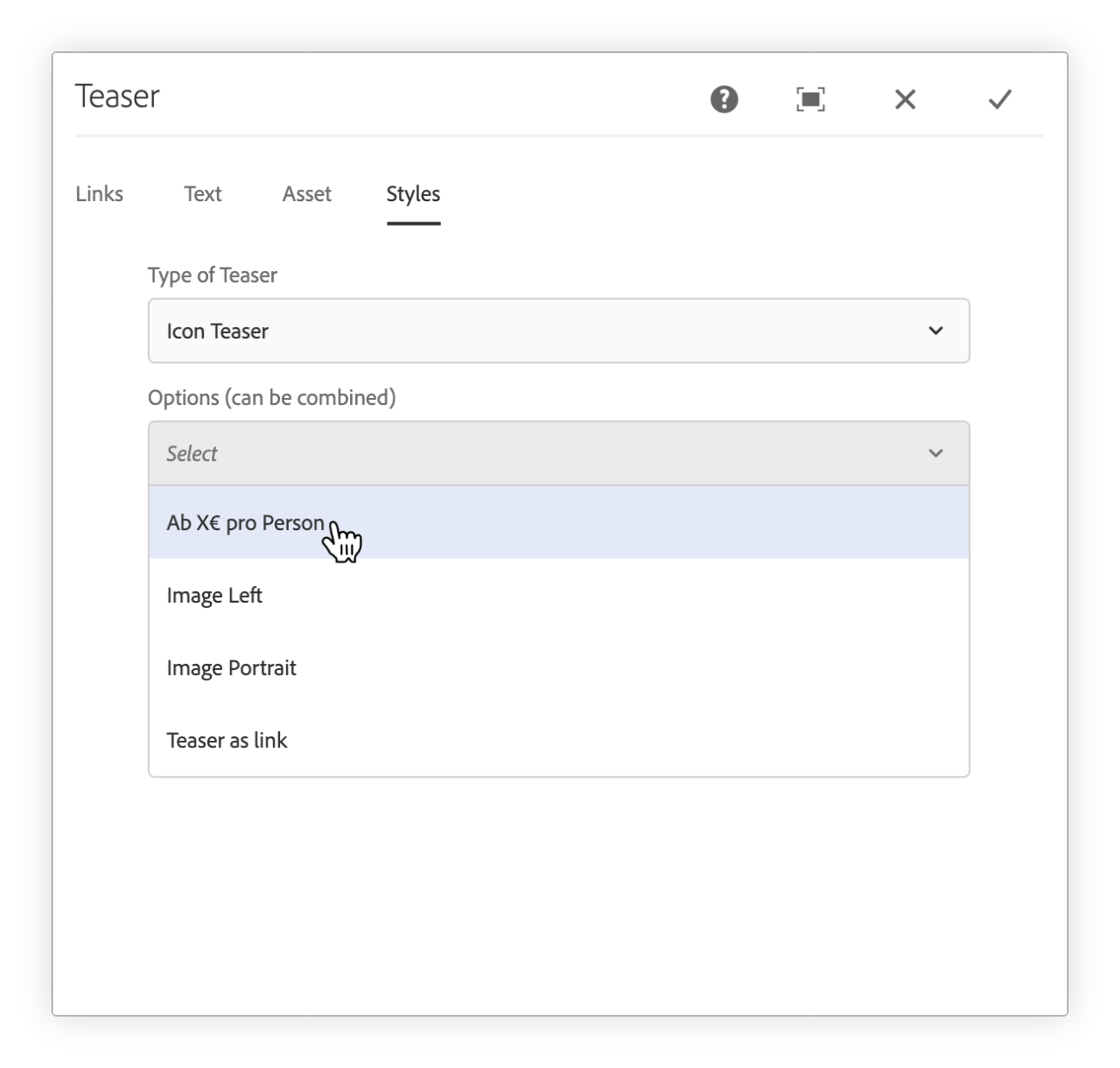 DQ:Dialog Options