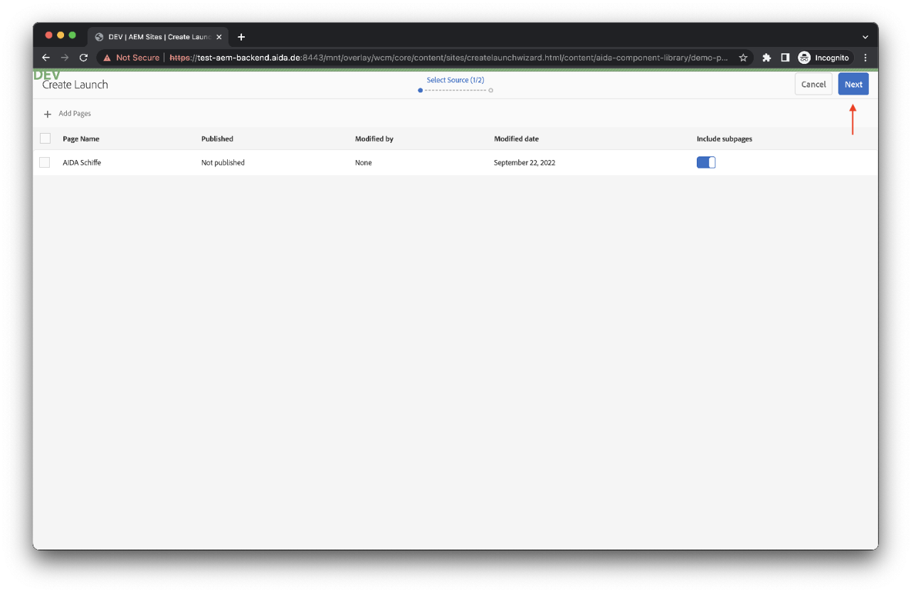 Source and options