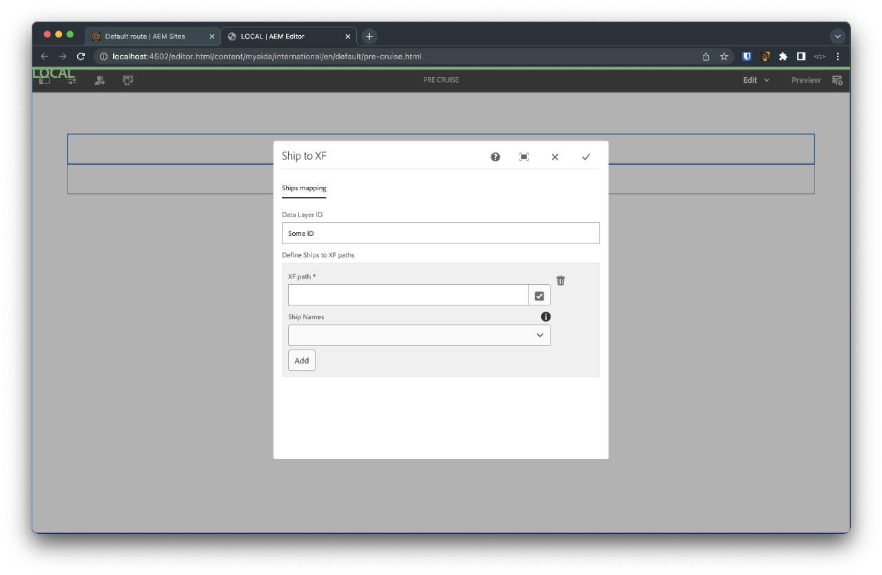 Data Layer ID