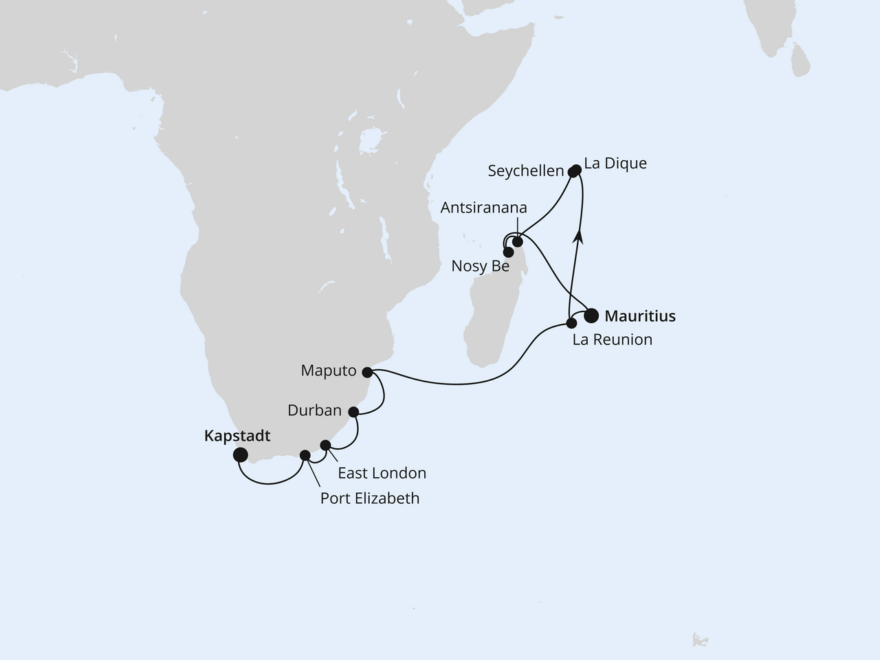 Cruise Map