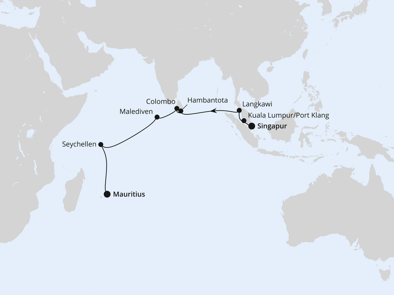 Cruise Map