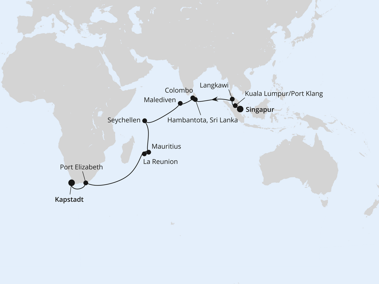 Cruise Map