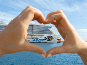 ship in a heart